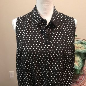 A New Day *NWT* Tie Front Blouse